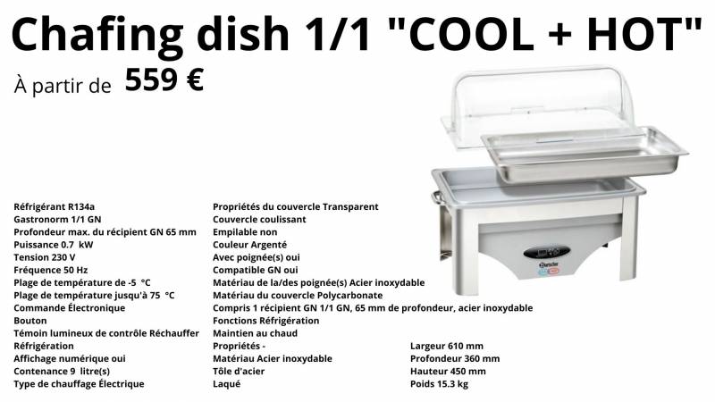 Chafing dish 1/1 