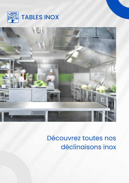Table de laboratoire Inox et Boulanger