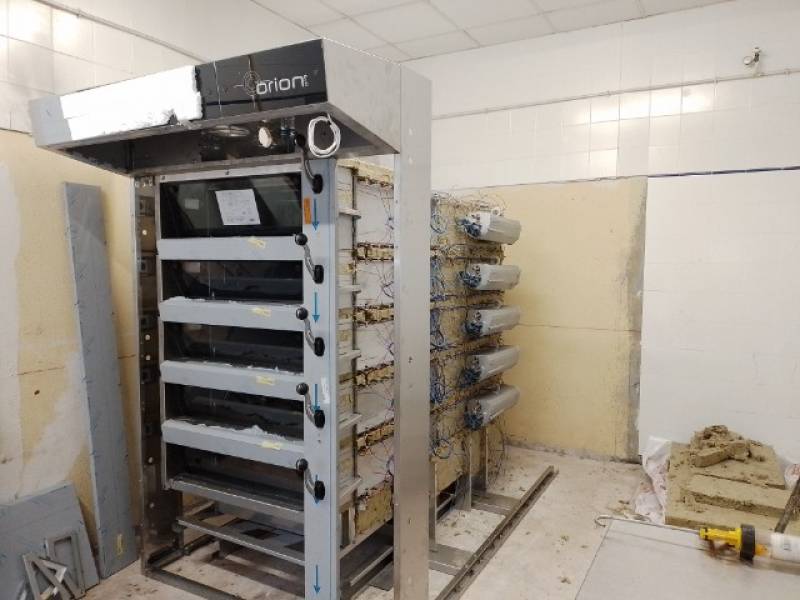 Assemblage des modules du Four Orion Evo BONGARD au CFA Haute CORSE