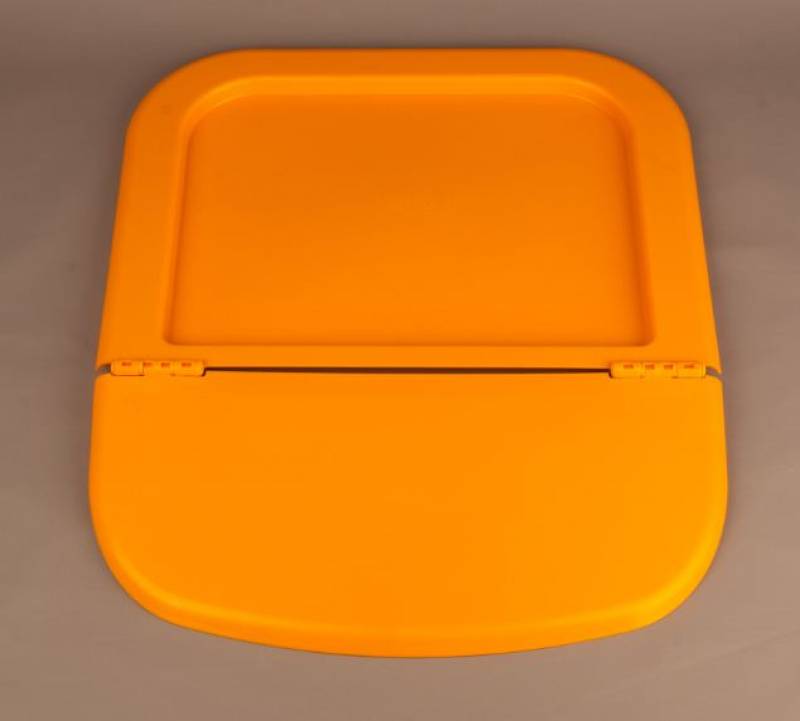 Couvercles de Couleur ORANGE pour Bacs de 10L et 40L Boulangerie Pâtisserie Pizzeria LE CASTELLET le Var PACA