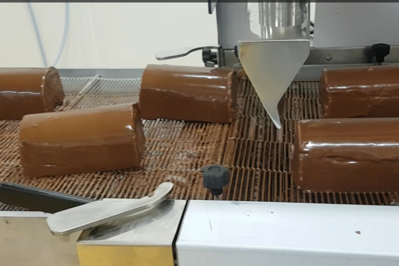 Tempéreuse et enrobeuse FRICHOC – 20L, 90kg/h, chauffage double, écran tactile, 380V triphasé