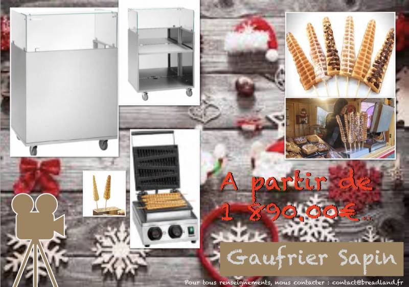 SNACKGAUFRE  PROFESSIONNEL SAPINS La nouvelle possibilité de SNACKING