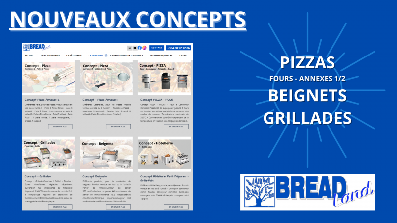 Nos Nouveaux Concepts: Pack de matériels pros pour métiers CHR