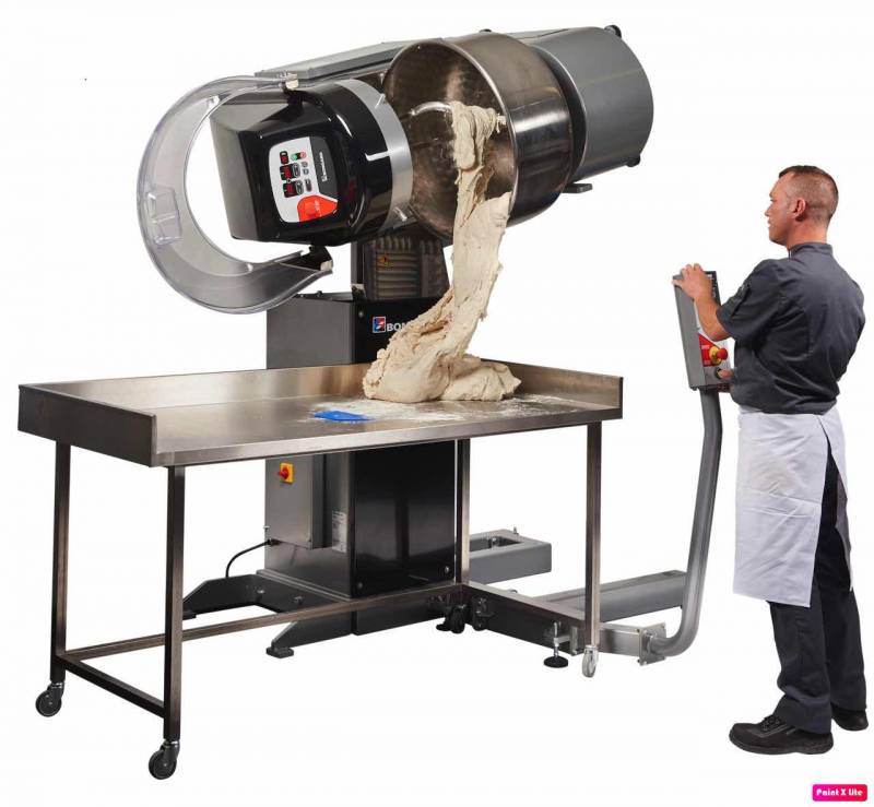 pétrin auto basculant bas