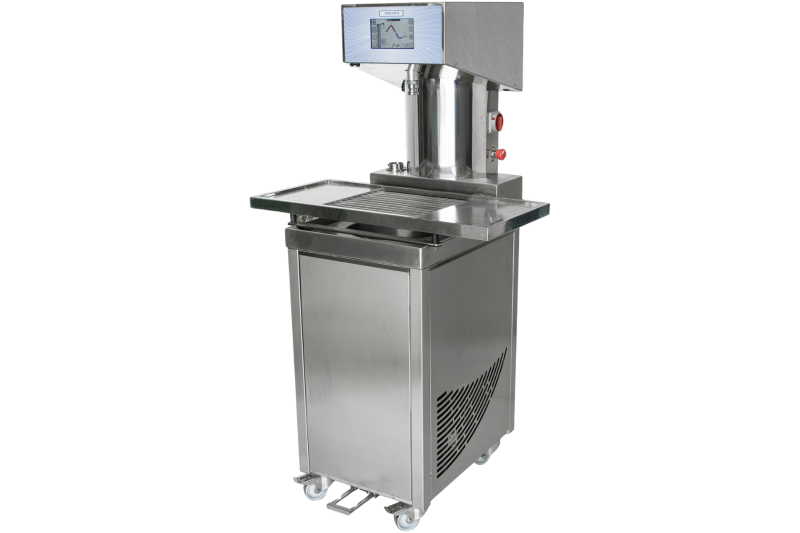 Tempéreuse et enrobeuse FRICHOC – 20L, 90kg/h, chauffage double, écran tactile, 380V triphasé