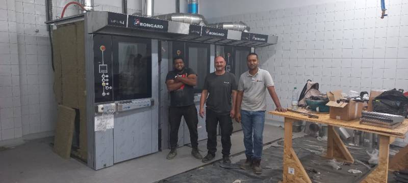 Montage de rotatif électrique Bongard 8.64 dans GMS Maurice Winner