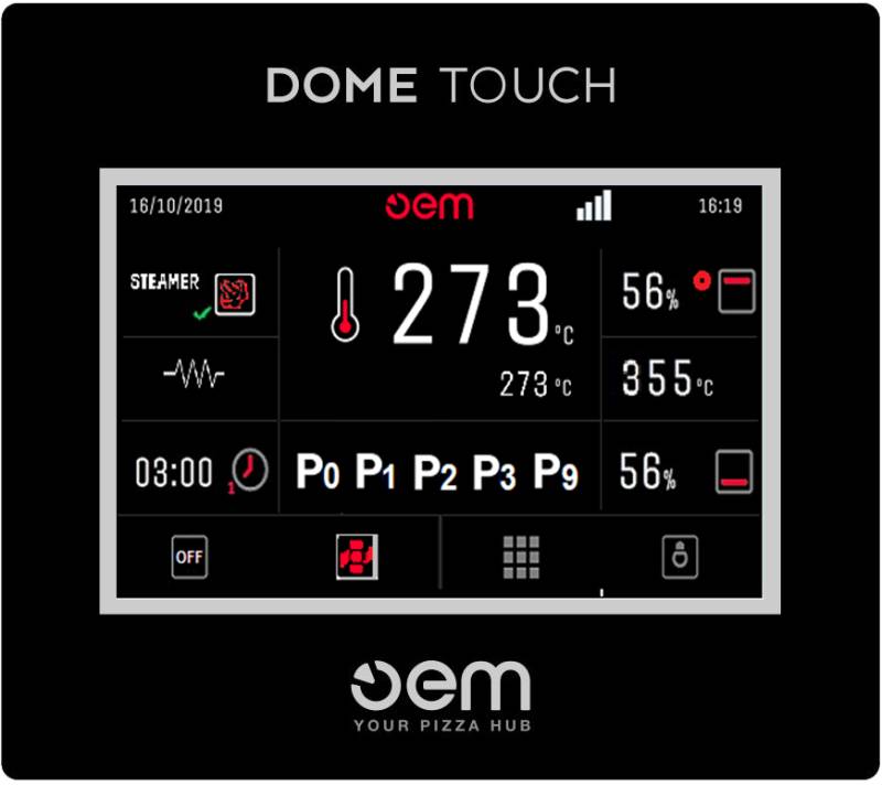 Platine de commande du Four a pizza DOME TOUCH OEM