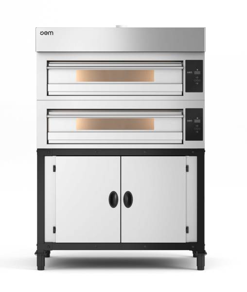 Four à Pizzas DOMITOR PRO 2 chambres de. cuisson sur étuves