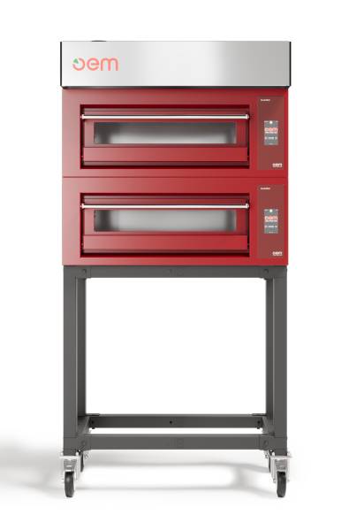 Four à pizza de comptoir RAPIDO OEM 2 etages sur pietement