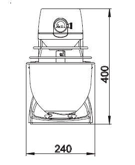Dimensions compactes du Teddy 5 Litres